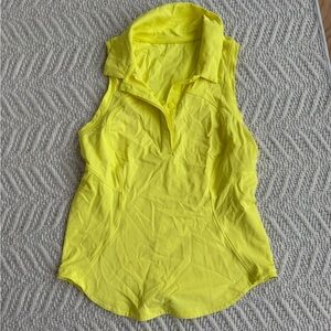 Lululemon Athletica Bright Yellow Tank Top